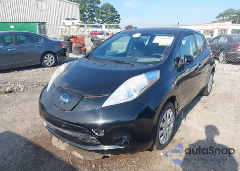 2013 Nissan Leaf S/Sv/Sl from USA, damaged, VIN 1N4AZ0CP8DC420036
